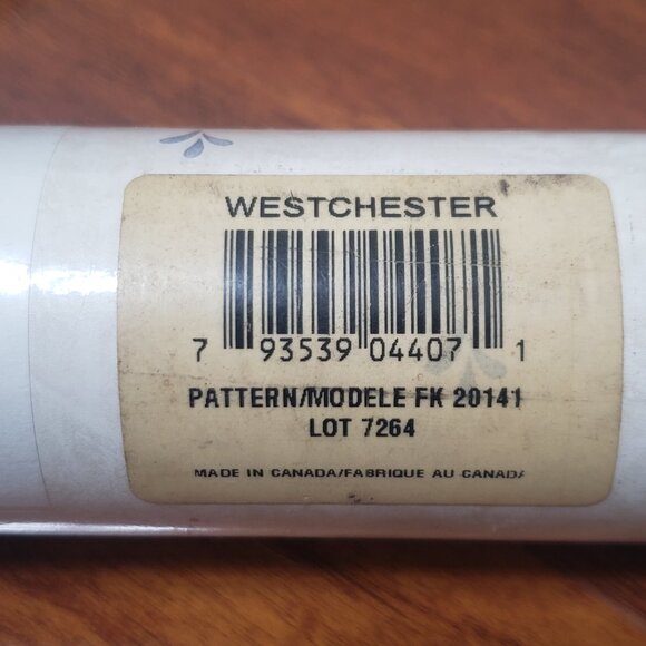 Vinyl Wallcovering / Wallpaper Floral Print Double Roll - Picture 7 of 9